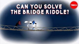 Can you solve the bridge riddle? | TED - Câu đố qua cầu